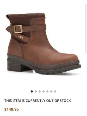 Women's Brown Leather Ankle Boots Muck Boot Company
